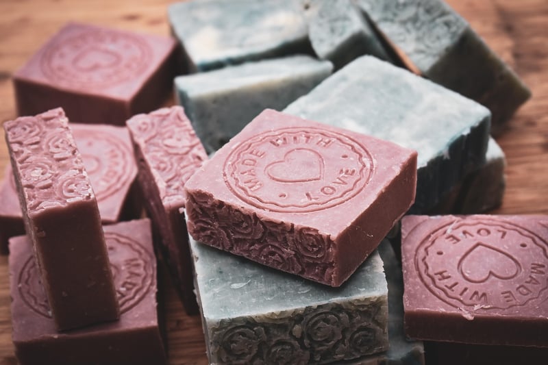Galaxy-themed Soap Bars